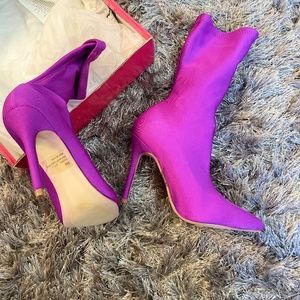 Lycra Fabric Bootie